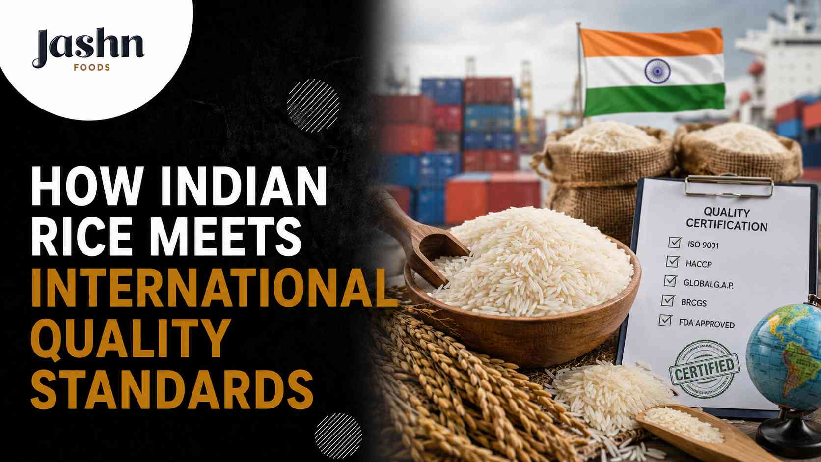 How Indian Rice Meets International Quality Standards