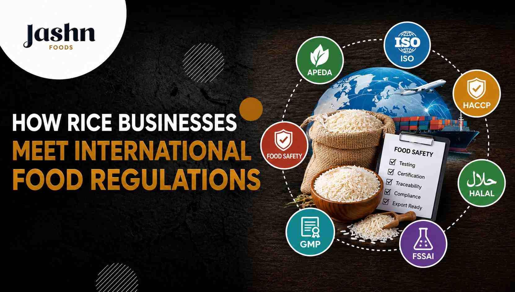 How Rice Businesses Meet International Food Regulations